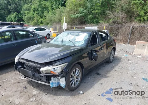 2014 Infiniti Q50 from USA, damaged, VIN JN1BV7AR0EM692893